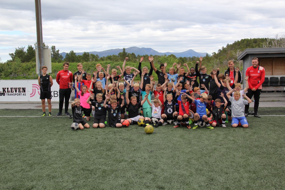 Stoke fotballskole ble en suksess