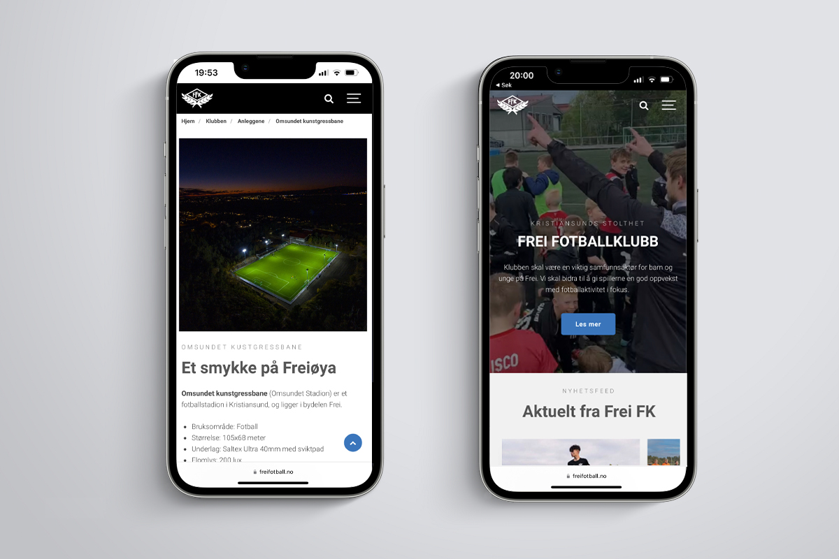 Nye hjemmesider lansert
