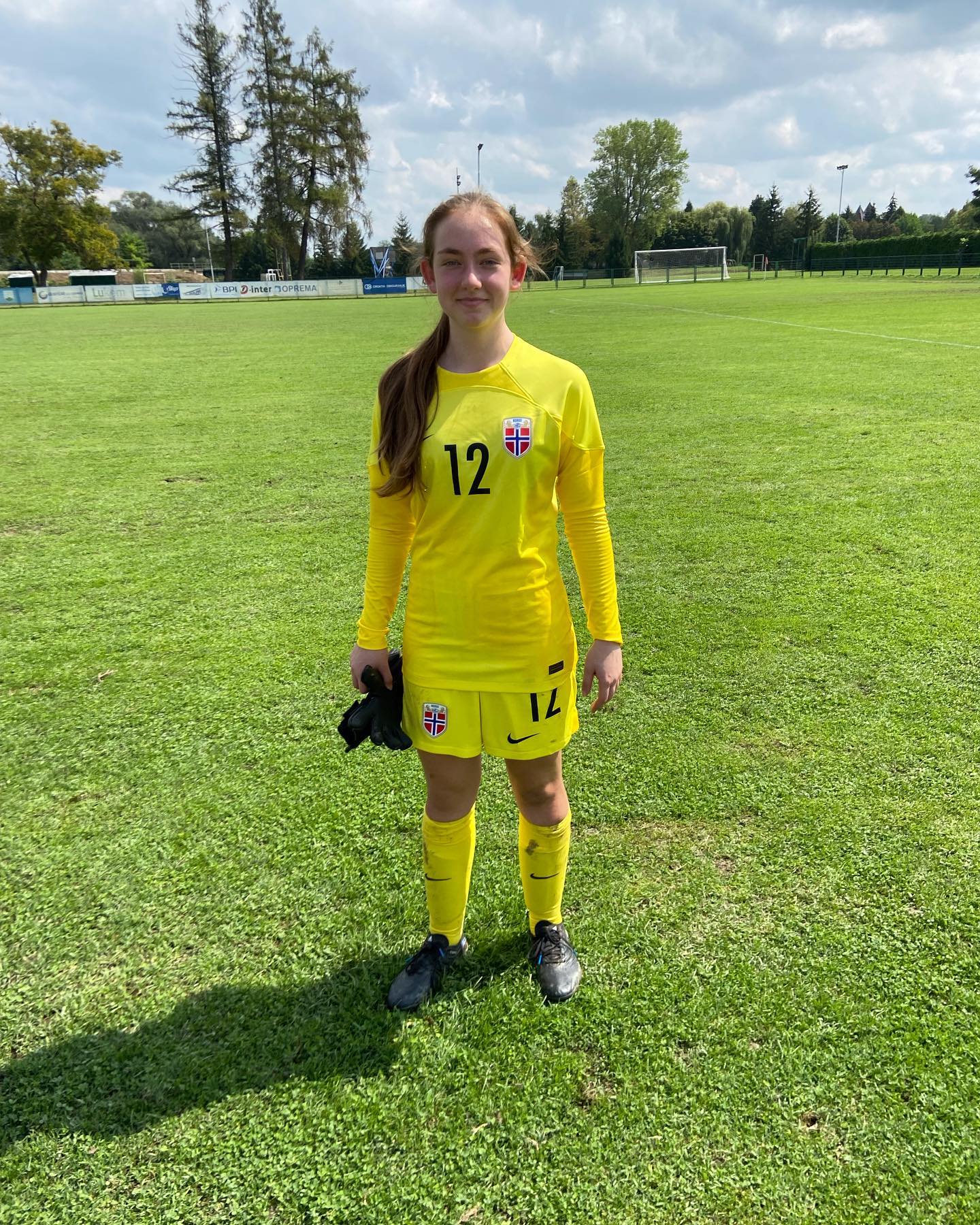 Kristin på landslaget