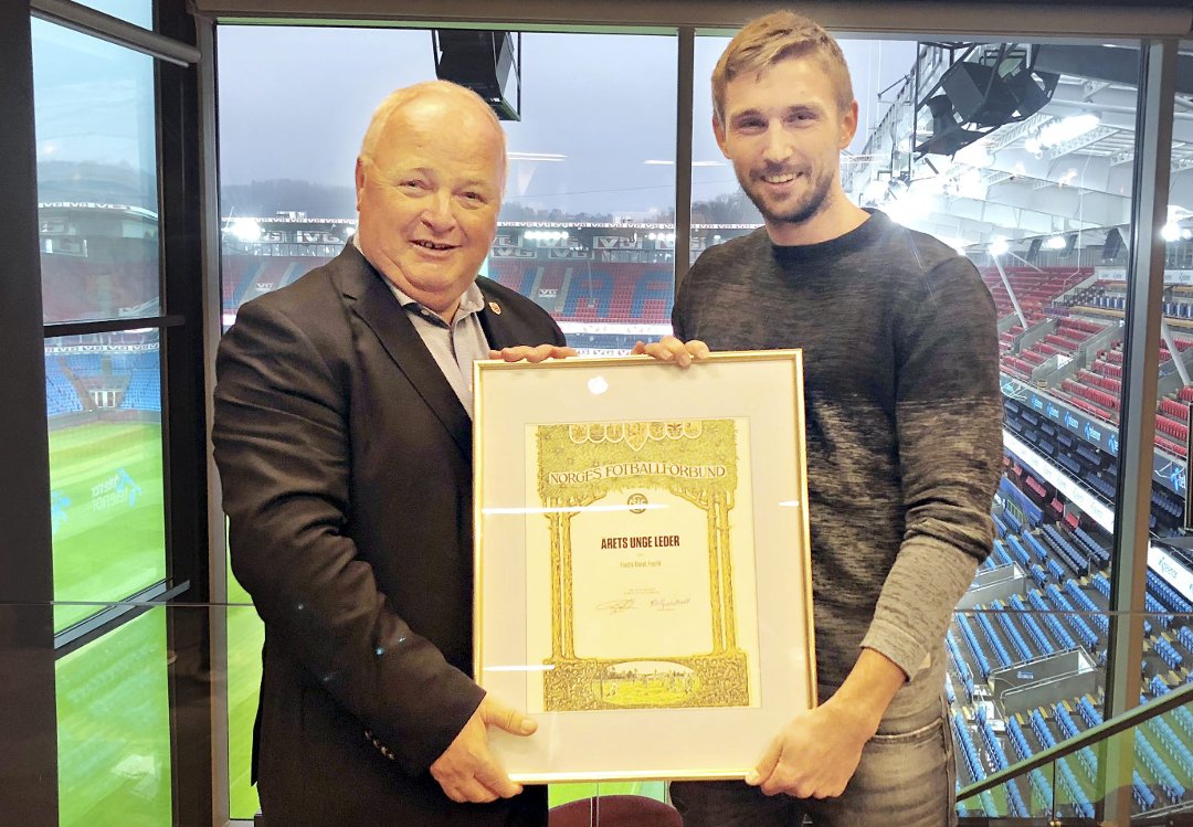 Fredrik Kleivli - Årets unge leder