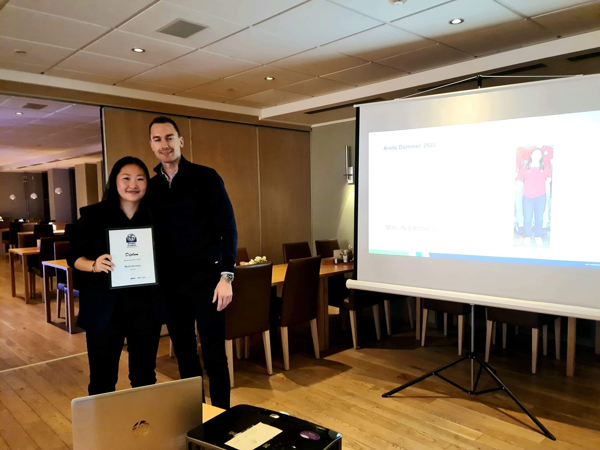 Malin er årets dommer